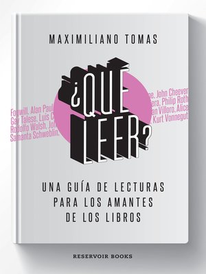 cover image of ¿Qué leer?